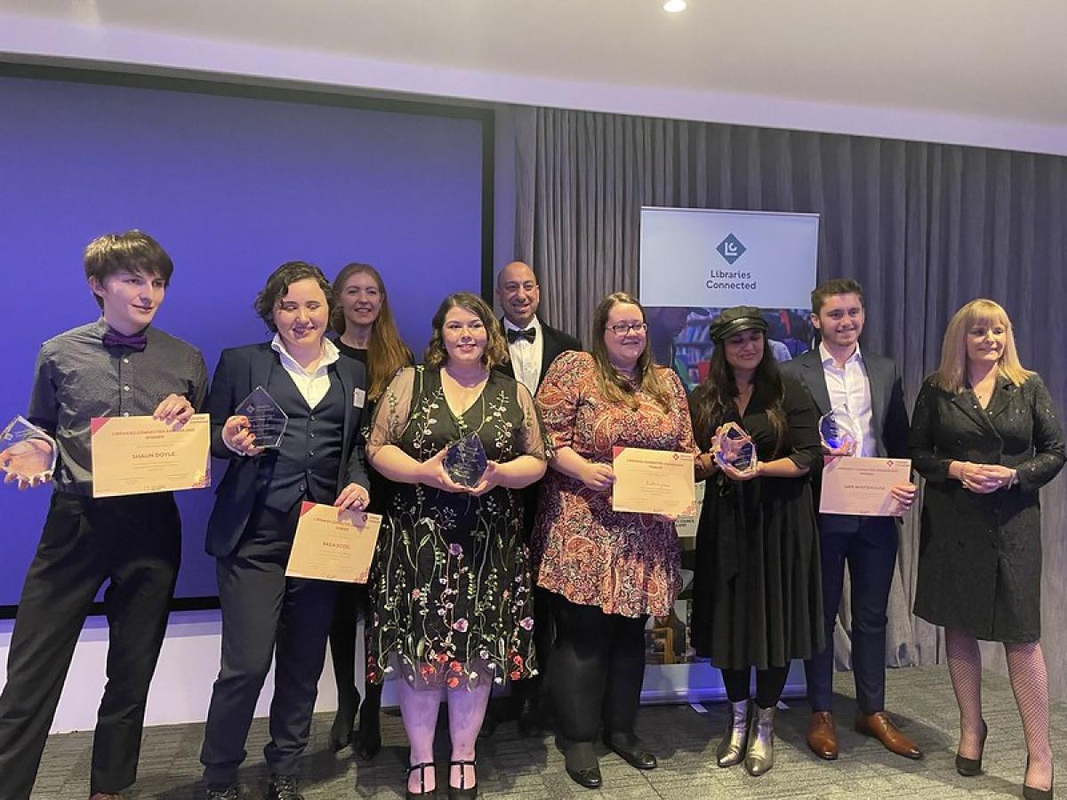 The winners of the 2021 Libraries Connected Awards The winners of the 2021 Libraries Connected Awards