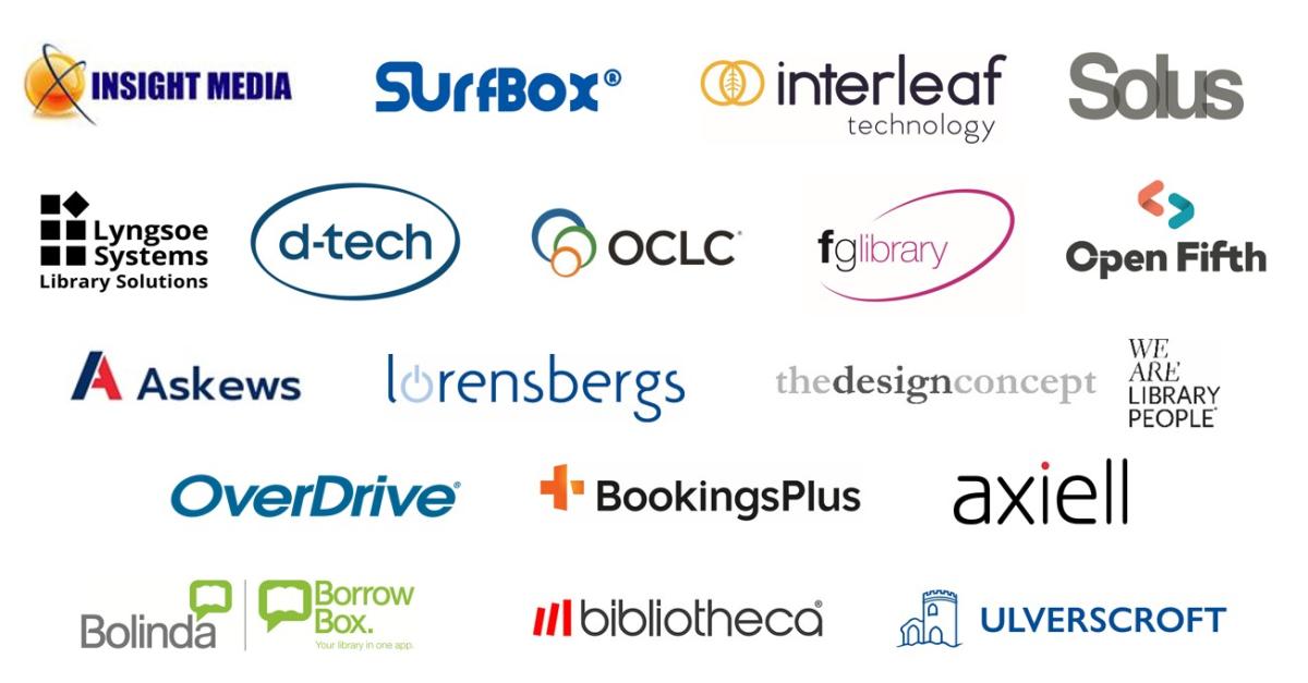 Picture of all the event sponsor's logos