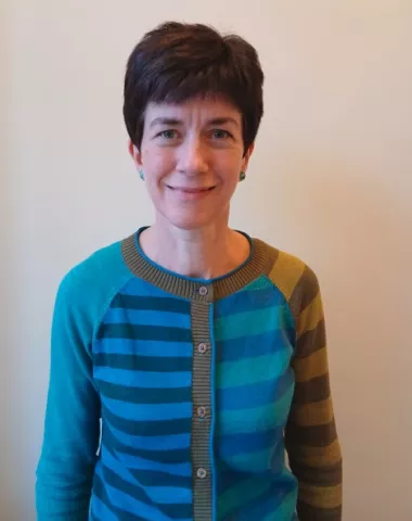 Rachel Ridley smiles into the camera.