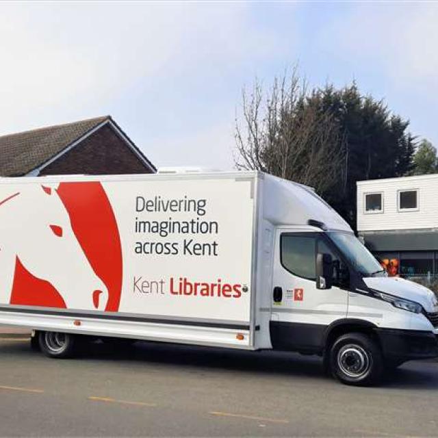 A library van from Kent.