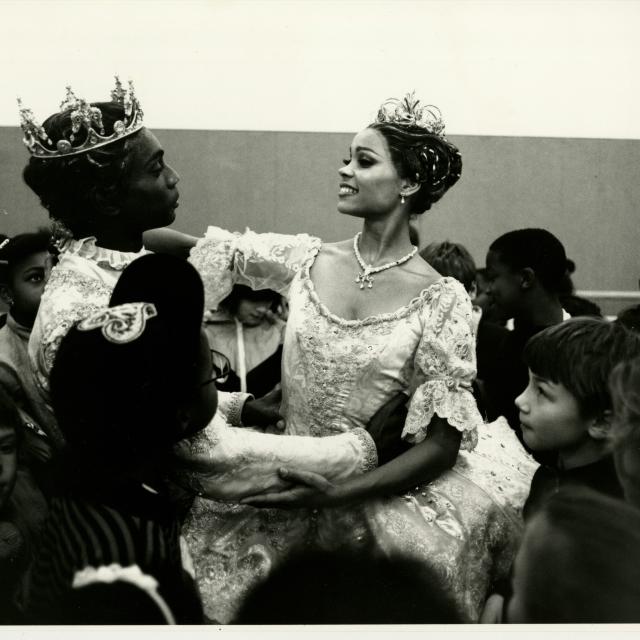 Christina Johnson and Ronald Perry of The Dance Theatre of Harlem ©Angela Taylor.